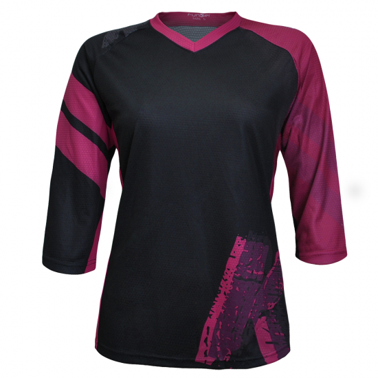 Tricou FUNKIER Dolomiti-W Enduro Women 3/4 sleeve - Purple L Tricou FUNKIER Dolomiti-W Enduro Women 3/4 sleeve - Purple L