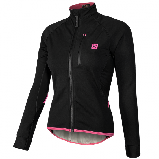 Jacheta impermeabila FUNKIER Alba W softshell Women - Black/Pink L