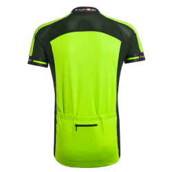 Tricou Ciclism Copii FUNKIER Firenze Active (S/S) - Neon Yellow 8 ani