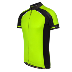 Tricou Ciclism Copii FUNKIER Firenze Active (S/S) - Neon Yellow 12 ani
