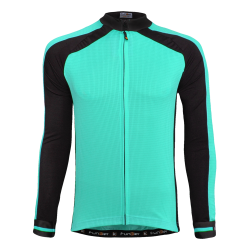 Tricou Termic Ciclism Copii FUNKIER Firenze-LW Winter (L/S) - Mint 8 ani