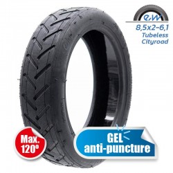 Anvelopa tubeless cu gel pentru trotineta 8.5x2 Anvelopa tubeless cu gel pentru trotineta 8.5x2