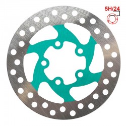 Disc frana 120mm 5 gauri Verde Disc frana 120mm 5 gauri Verde