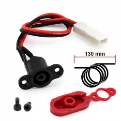 Port incarcare DC 8mm cu capac pentru Xiaomi M365 si Pro Port incarcare DC 8mm cu capac pentru Xiaomi M365 si Pro