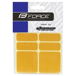 Autocolante Reflectorizante Force Set 6 Bucati Yellow