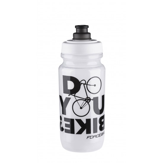 Bidon Force Bike 0.5l Transparent Bidon Force Bike 0.5l Transparent