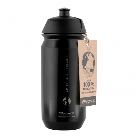 Bidon Force Bio Earth 500ml negru/gri Bidon Force Bio Earth 500ml negru/gri