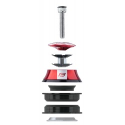 Cuvetarie Force Ahead 1.1/8 Al Black con 15mm Cuvetarie Force Ahead 1.1/8 Al Black con 15mm