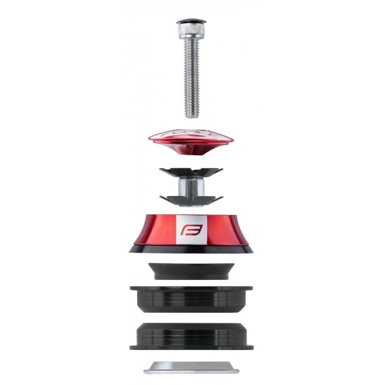 Cuvetarie Force Ahead 1.1/8 Al Black con 15mm Cuvetarie Force Ahead 1.1/8 Al Black con 15mm