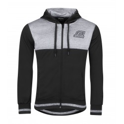 Hanorac Force Rocky cu Fermoar Black-Grey S Hanorac Force Rocky cu Fermoar Black-Grey S
