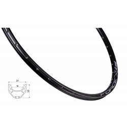 Janta Force XC Basic Disc 622x19 32h neagra Janta Force XC Basic Disc 622x19 32h neagra