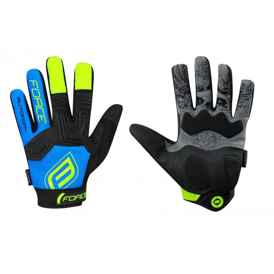 Manusi Force Autonomy F 17 negru/albastru XXL Manusi Force Autonomy F 17 Black/Blue XXL