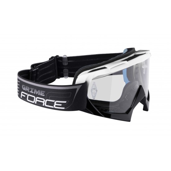 Ochelari Force GRIME negri lentile transparente + 10 tear offs Ochelari Force GRIME negri lentile transparente + 10 tear offs