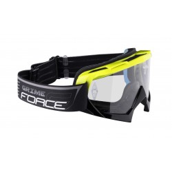 Ochelari Force GRIME negru-fluo lentile transparente + 10 tear offs Ochelari Force GRIME negru-fluo lentile transparente + 10 tear offs