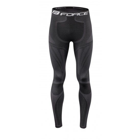 Pantaloni functionali Force Frost negri XS-S Pantaloni functionali Force Frost negri XS-S