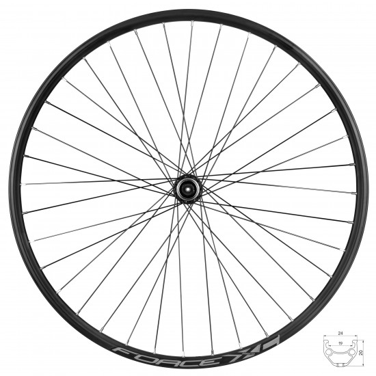 Roata Fata Force Basic Disc 622x19 HBM3050-CL 36h Roata Fata Force Basic Disc 622x19 HBM3050-CL 36h