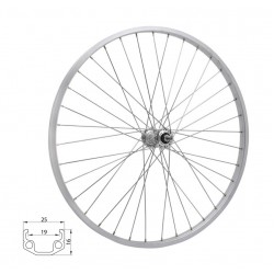Roata spate 20 RMX 219 406x19 argintie Roata spate 20 RMX 219 406x19 argintie