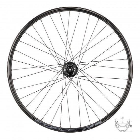 Roata spate 26 Force XC Disc 559x19 36h Roata spate 26 Force XC Disc 559x19 36h