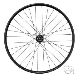Roata Spate Force XC Disc 622x19 32H Roata Spate Force XC Disc 622x19 32H