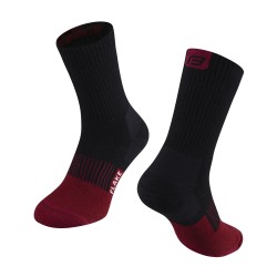 Sosete Force Flake black-bordo L-XL/42-47 Sosete Force Flake black-bordo L-XL/42-47