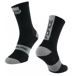 Sosete Force Long Pro Black-Grey L-XL / 42-46
