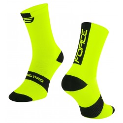 Sosete Force Long Pro Fluo-Black L-XL / 42-46