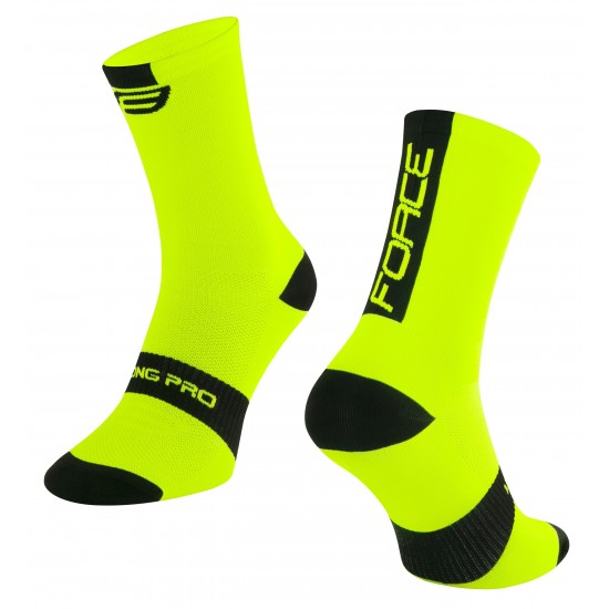 Sosete Force Long Pro Fluo-Black S-M / 36-41 Sosete Force Long Pro Fluo-Black S-M / 36-41
