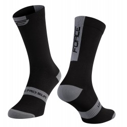 Sosete Force Long Pro Slim Black-Grey S-M / 36-41