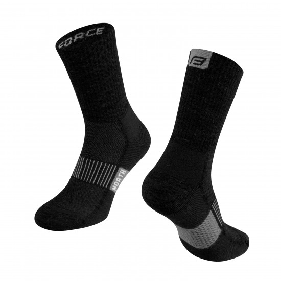 Sosete Force North black-grey L-XL/42-47