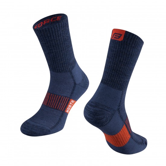 Sosete Force North blue-orange S-M/36-41 Sosete Force North blue-orange S-M/36-41