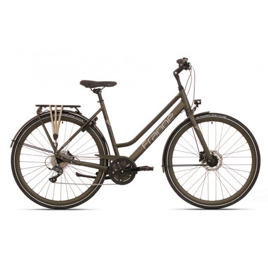Bicicleta Frappe FSS 500 28 Matte Dark Green 53cm Bicicleta Frappe FSS 500 28 Matte Dark Green 53cm