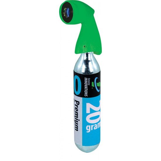 Pompă CO2 adaptor GENUINE INNOVATIONS MICROFLATE GREEN NANO + 16g capsulă - G20315