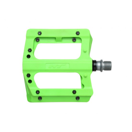 Pedale HT PA12A-Verde(802C) Pini Detasabili Pedale HT PA12A-Verde(802C) Pini Detasabili