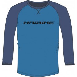 Tricou Haibike maneca lunga FLOW - men light blue/dark blue siz Tricou Haibike maneca lunga FLOW - men light blue/dark blue siz