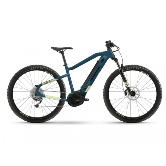 e-bike Haibike HardNine 5 500Wh 2022 BPP blue/canary L e-bike Haibike HardNine 5 500Wh BPP blue / canary L