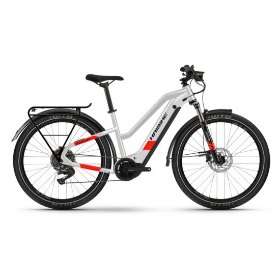 e-bike Haibike Trekking 7 i630Wh 2021 YSTM cool grey/red mate L e-bike Haibike Trekking 7 i630Wh YSTM cool grey/red mate L