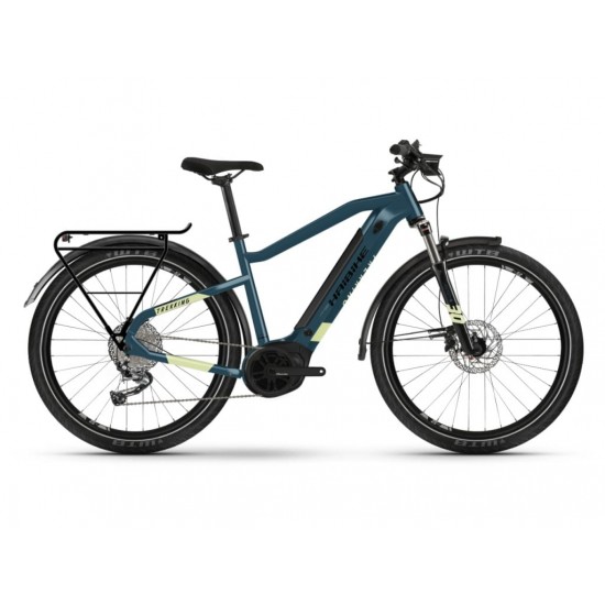 e-bike Haibike Trekking 5 i500Wh 2021 BPI blue/canary XL e-bike Haibike Trekking 5 i500Wh BPI blue/canary XL