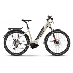 e-bike Haibike Trekking 4 Lowstep i500Wh YSTS desert/white L e-bike Haibike Trekking 4 Lowstep i500Wh YSTS desert/white L