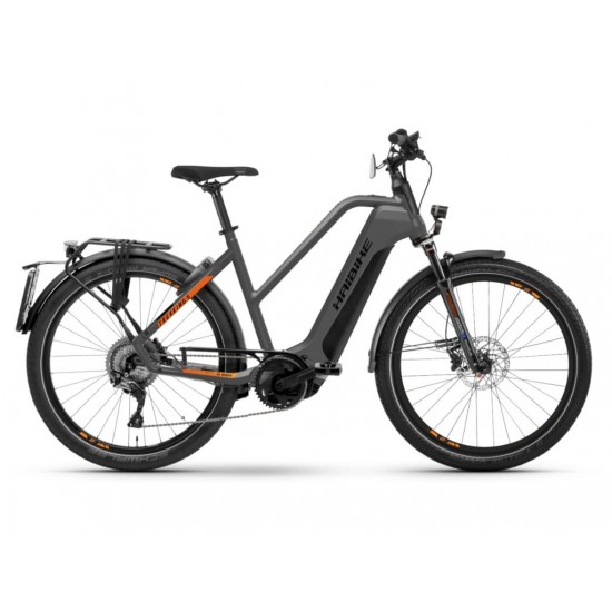 e-bike Haibike Trekking S 10 Lowstandover Trapez i625Wh 2023 BP# titan/lava mate M