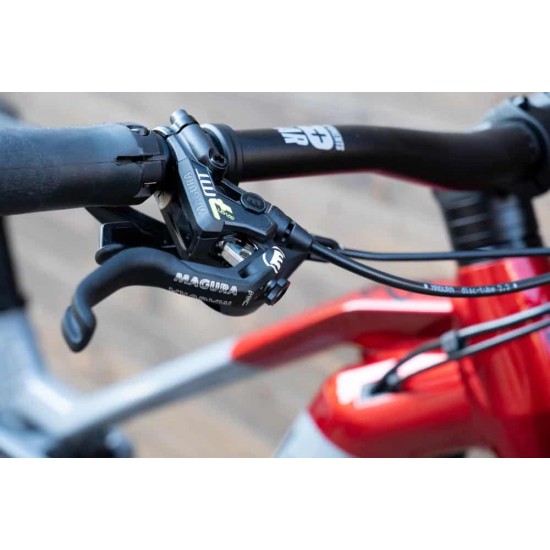 e-bike Haibike NDURO 7 i720Wh 12-G SLX 2023 XL glossy grey red lime black e-bike Haibike NDURO 7 i720Wh 12-G SLX 2023 XL glossy grey red lime black