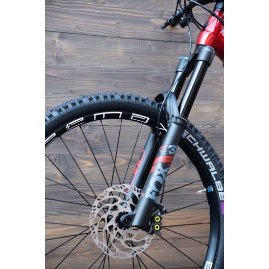 e-bike Haibike NDURO 7 i720Wh 12-G SLX 2023 XL glossy grey red lime black e-bike Haibike NDURO 7 i720Wh 12-G SLX 2023 XL glossy grey red lime black