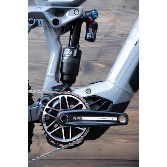 e-bike Haibike NDURO 7 i720Wh 12-G SLX 2023 XL glossy grey red lime black e-bike Haibike NDURO 7 i720Wh 12-G SLX 2023 XL glossy grey red lime black