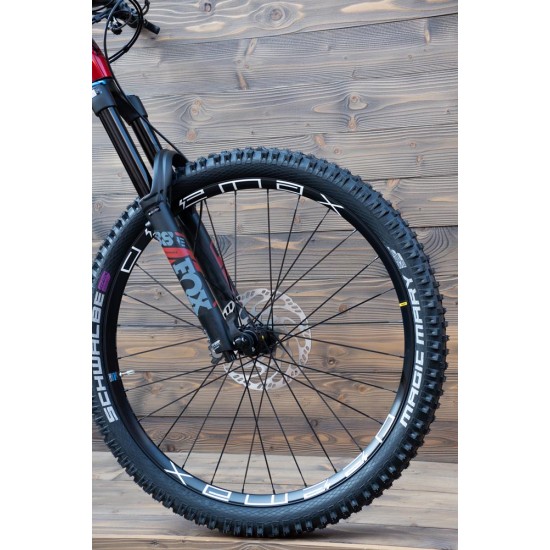 e-bike Haibike NDURO 7 i720Wh 12-G SLX 2023 XL glossy grey red lime black e-bike Haibike NDURO 7 i720Wh 12-G SLX 2023 XL glossy grey red lime black