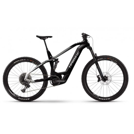 e-bike Haibike AllMtn CF 8 i750Wh 12-G SX Eagle L gloss black white e-bike Haibike AllMtn CF 8 i750Wh 12-G SX Eagle L gloss black white