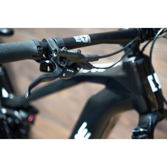 e-bike Haibike AllMtn CF 8 i750Wh 12-G SX Eagle L gloss black white e-bike Haibike AllMtn CF 8 i750Wh 12-G SX Eagle L gloss black white