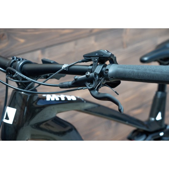 e-bike Haibike AllMtn CF 8 i750Wh 12-G SX Eagle L gloss black white e-bike Haibike AllMtn CF 8 i750Wh 12-G SX Eagle L gloss black white