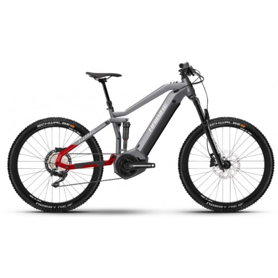 e-bike Haibike AllTrail 5 27.5 i630 12-G Deore grey red black gloss M