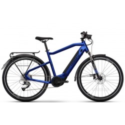 e-bike Haibike Trekking 4 High i500Wh 9-G Altus glossy matte blue black M e-bike Haibike Trekking 4 High i500Wh 9-G Altus glossy matte blue black M