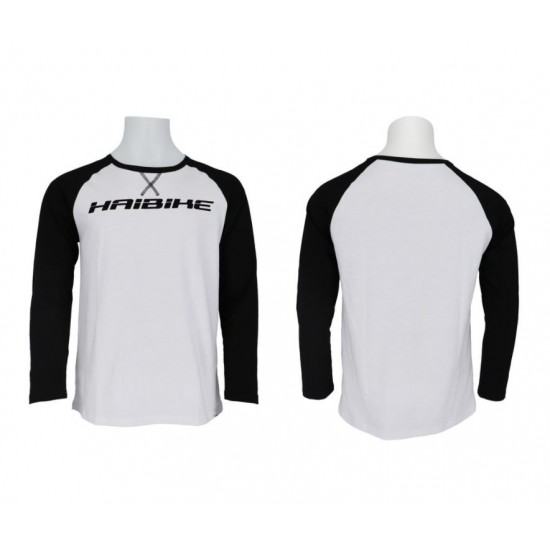 Tricou cu maneca lunga Haibike Taylor black-white L Tricou cu maneca lunga Haibike Taylor black-white L