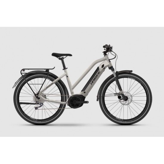 e-bike Haibike Trekking 3 Mid i500Wh 9G M 2024 warm grey/black - glossy Alivio